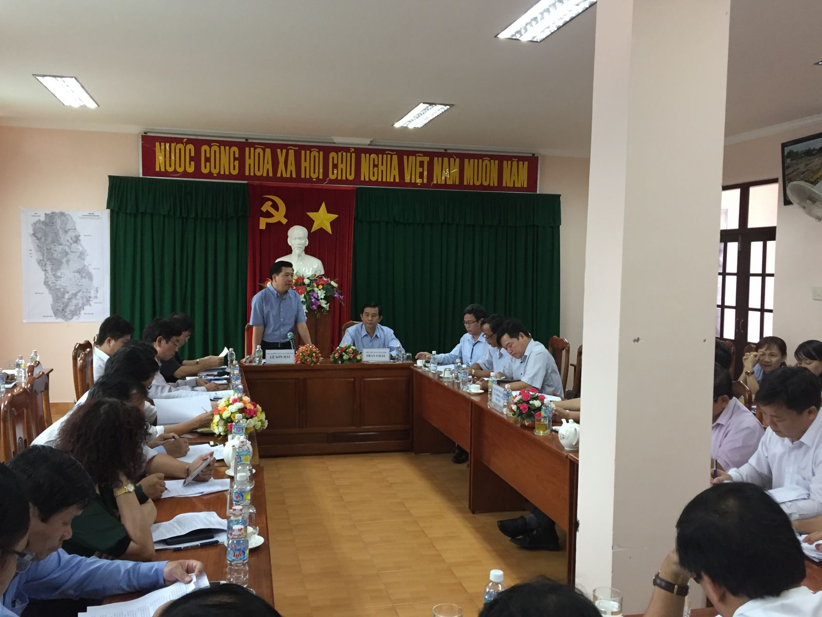 Thứ trưởng, Phó Chủ nhiệm Lê Sơn Hải UBDT kiểm tra tình hình thực hiện chính sách dân tộc khu vực Tây Nam bộ